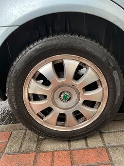 Alu kola originál Škoda 205/55 R16