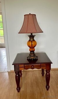 Stoly s lampami 2x