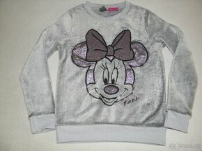 Chlupatková mikina Little Kids s Minnie vel.134