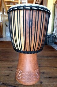 DJEMBE MALI GRAND TVRDÉ DŘEVO - 59-64 CM