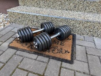 Nakládací činky 2x19kg