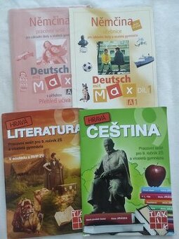 hravá čeština, hravá literatura, němčina MAX -