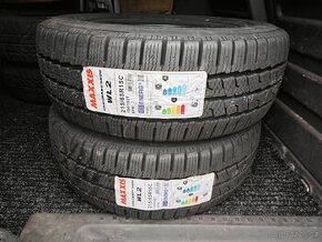 Pneu 215/65 r16 c Maxxis zimní