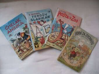 dětské knihy O.Sekora-Ferdův slabikář