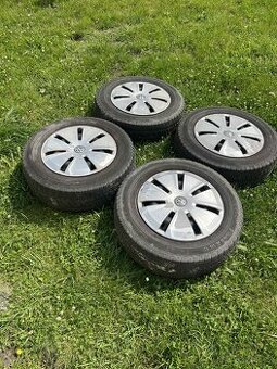 Plechová kola na Transporter, 6.5Jx16H2; zimní 215/65 R16C