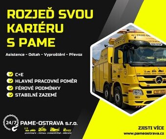 PŘIJMEME ŘIDIČE SK. C+E v OSTRAVĚ