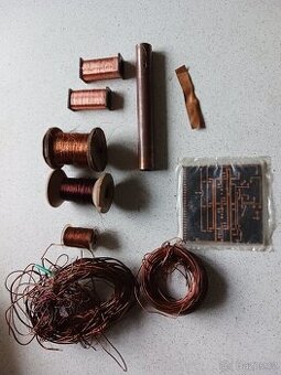 MĚDĚNÉ DRÁTKY pro kutily a kabely