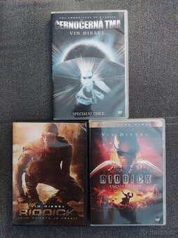 Trilogie DVD Riddick CZE/ENG