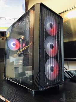 Herní pc Ryzen 5, 16GB DDR4, m.2 1TB SSD, RX 470 4GB Win 11