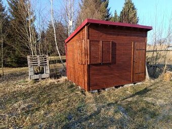 kvalitní zahradní domek vlastní výroba 2,5 x 3,5 m