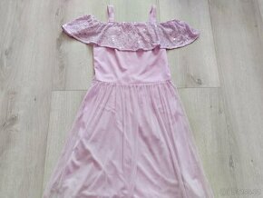 Šaty slavnostní s flitry vel.152-158