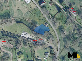 Prodej stavebních pozemků v obci Dolní Paseka o celkové výmě