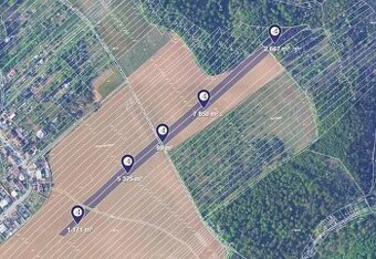 Prodej podílu 1/2 lesa 9 147 m², Ořechov