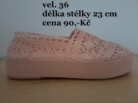 Hnědé kozačky vel.36 - 5 párů