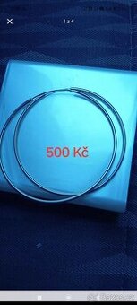 Stříbrné náušnice