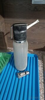 retro šlehačková láhev ETIS