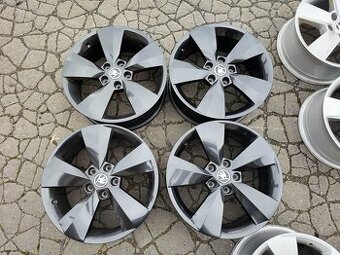 17"černá alu sada Nanuq 5x112 origo Škoda Kodiaq Tiguan 2