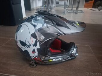 Dětská motocros prilba w-tec