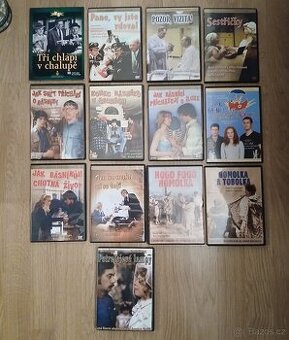 13 x DVD - České kultovní filmy