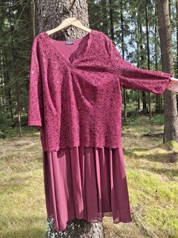 Krajkové slavnostní šaty