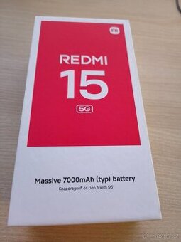 Mobilní telefon Xiaomi Redmi 15 5G 4 GB / 128 GB (68619) čer