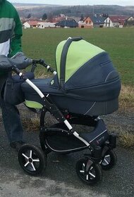 Prodám kočárek Dorjan prestige 2 butterfly 2015.