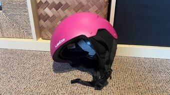 WEDZE Dětská lyžařská helma - růžová