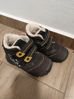 Zateplené polobotky vel.25