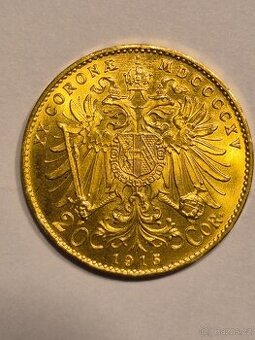 Au 20 korun 1915  RU
