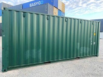 Prodám 6m lodní kontejner(20')–po jedné cestě, nový (zelená