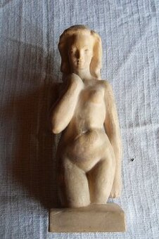 Prodám sošku - ženský akt B. Benda