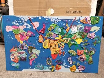 Dětská magnetické sběratelská tabule