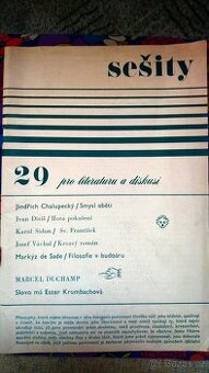 Sešity - literární a kulturní měsíčník, č.22,23,29