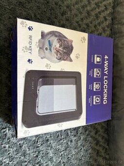 Dvířka pro kočku RFID – 4 režimy (nové)