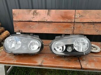 Vw golf 4 černe predni svetla