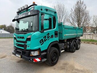 Scania G 450 XT 6x4 Bordmatic třístranný sklápěč