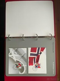 Známky - olympijská kolekce Norsko 1994