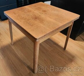 Starší dřevěný rozkládací stůl - 1