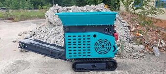 Drtič sutě samojízdný-výroba recyklátu