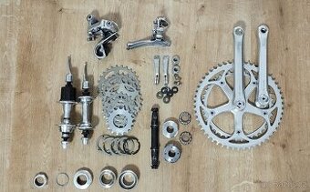 Prodám sadu dílů Shimano 105 Golden Arrow