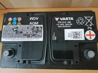 Autobaterie VARTA AGM 7P0915105, 12V 68 Ah 380A