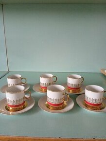 Porcelánová kávová souprava