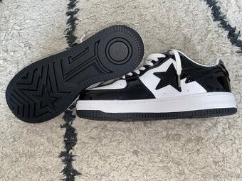 BAPE Bapesta Black/ White - Velikost 43 NOVÉ - 1