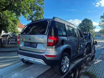 Vůz na náhradní díly Škoda Yeti 5L FL 2015 CFHC NFR LF8H