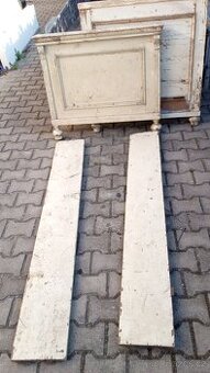 dřevěná postel na chalupu - 1