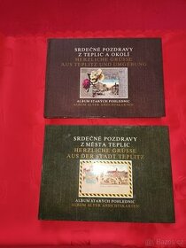 Staré pohlednice Teplic a okolí 2 díly - 1