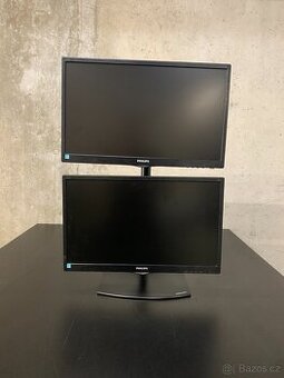 2x 22" LCD Philips FullHD včetně stojanu