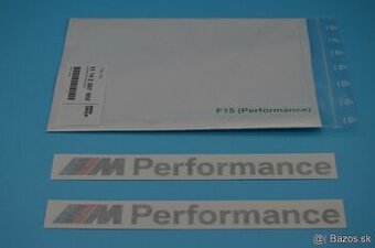BMW ///M Performance nalepky 2ks /ORIGINAL/