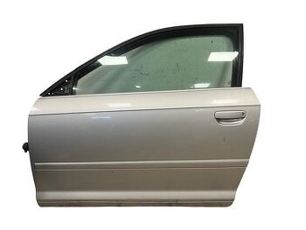 Levé přední dveře stříbrná LX7W Audi A3 8P třídveřová verze