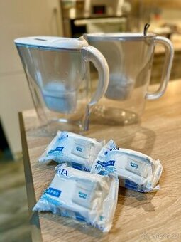 Filtrační konvice BRITA 2 kusy + 3x filtr